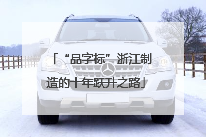 “品字标”浙江制造的十年跃升之路
