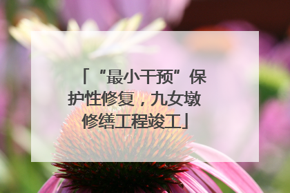 “最小干预”保护性修复，九女墩修缮工程竣工