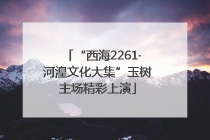 “西海2261·河湟文化大集”玉树主场精彩上演