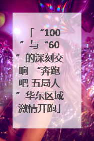 “100”与“60”的深刻交响 “奔跑吧 五局人”华东区域激情开跑