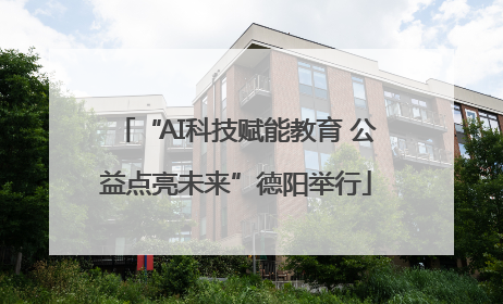 “AI科技赋能教育 公益点亮未来”德阳举行