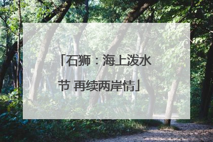 石狮：海上泼水节 再续两岸情
