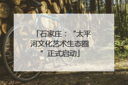 石家庄：“太平河文化艺术生态圈”正式启动