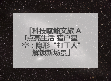 科技赋能文旅 AI点亮生活 猎户星空：隐形“打工人”解锁新场景