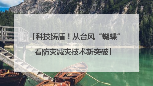科技铸盾！从台风“蝴蝶” 看防灾减灾技术新突破