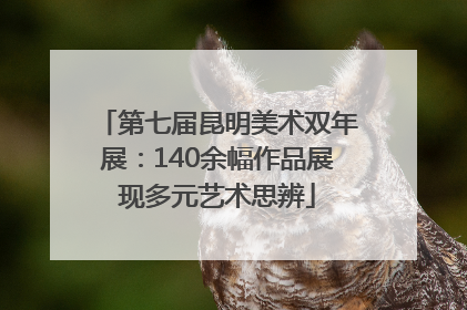 第七届昆明美术双年展：140余幅作品展现多元艺术思辨
