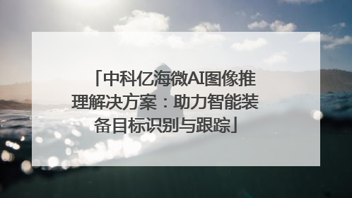 中科亿海微AI图像推理解决方案：助力智能装备目标识别与跟踪
