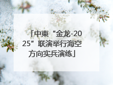 中柬“金龙-2025”联演举行海空方向实兵演练
