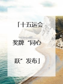 十五运会奖牌“同心跃”发布