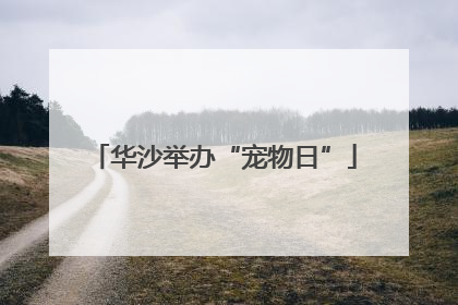 华沙举办“宠物日”