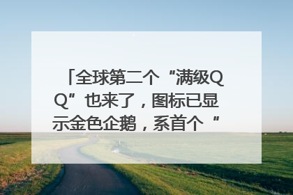 全球第二个“满级QQ”也来了，图标已显示金色企鹅，系首个“满级QQ”的小号