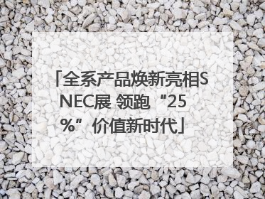 全系产品焕新亮相SNEC展 领跑“25%”价值新时代