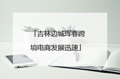 吉林边城珲春跨境电商发展迅速