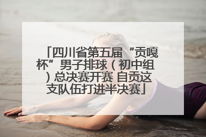 四川省第五届“贡嘎杯”男子排球（初中组）总决赛开赛 自贡这支队伍打进半决赛