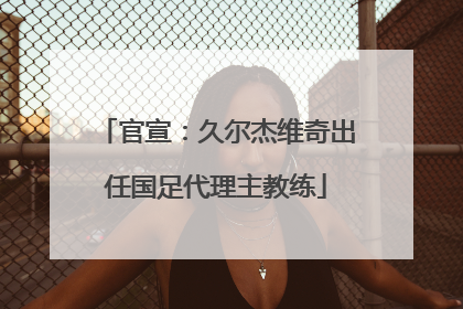 官宣：久尔杰维奇出任国足代理主教练