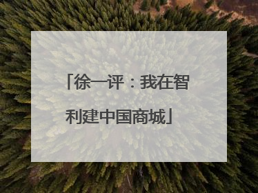 徐一评：我在智利建中国商城