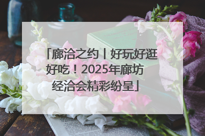 廊洽之约丨好玩好逛好吃！2025年廊坊经洽会精彩纷呈