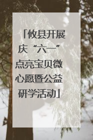 攸县开展庆“六一”点亮宝贝微心愿暨公益研学活动