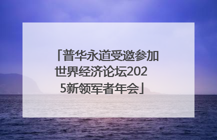 普华永道受邀参加世界经济论坛2025新领军者年会