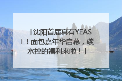 沈阳首届真有YEAST！面包嘉年华启幕，碳水控的福利来啦！