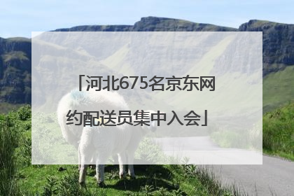 河北675名京东网约配送员集中入会