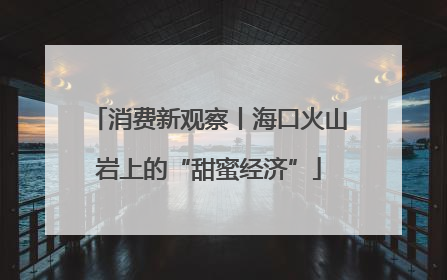 消费新观察丨海口火山岩上的“甜蜜经济”
