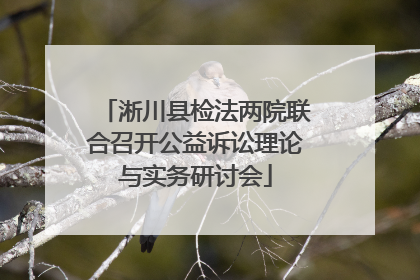 淅川县检法两院联合召开公益诉讼理论与实务研讨会