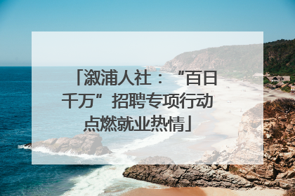 溆浦人社：“百日千万”招聘专项行动点燃就业热情