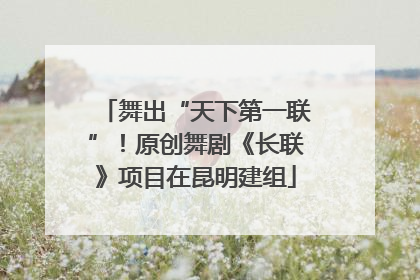 舞出“天下第一联”！原创舞剧《长联》项目在昆明建组