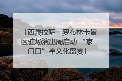 西藏拉萨：罗布林卡景区驻场演出周启动 “家门口”享文化盛宴