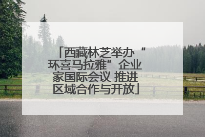 西藏林芝举办“环喜马拉雅”企业家国际会议 推进区域合作与开放