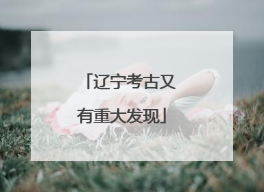 辽宁考古又有重大发现
