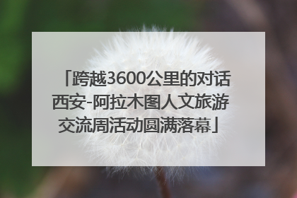 跨越3600公里的对话 西安-阿拉木图人文旅游交流周活动圆满落幕
