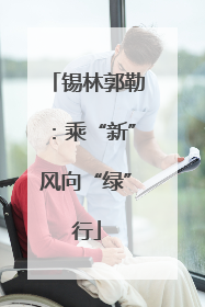 锡林郭勒：乘“新”风向“绿”行