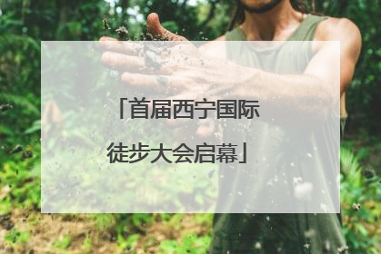 首届西宁国际徒步大会启幕