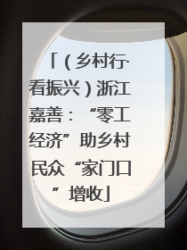 （乡村行·看振兴）浙江嘉善：“零工经济”助乡村民众“家门口”增收