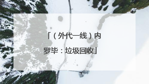 （外代一线）内罗毕：垃圾回收