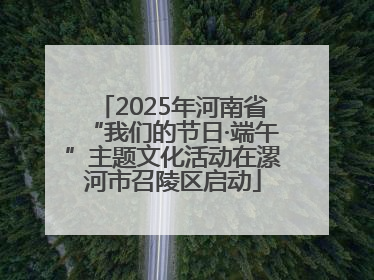 2025年河南省“我们的节日·端午”主题文化活动在漯河市召陵区启动