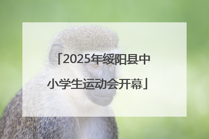 2025年绥阳县中小学生运动会开幕